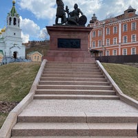 Photo taken at Памятник Минину и Пожарскому by Ruslan S. on 4/23/2021