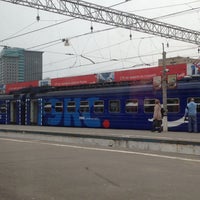 Photo taken at Paveletskiy Rail Terminal (XRK) by Лилия Б. on 5/3/2013