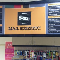 Photo taken at MBE MAIL BOXES ETC. by Olesia A. on 1/22/2013