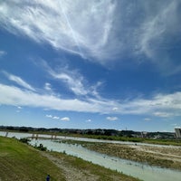 Photo taken at 多摩川河川敷 by Poya on 6/4/2023