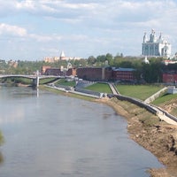 Photo taken at мост через Днепр by Сергей А. on 5/11/2015