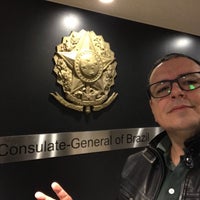 Photo taken at Consulate-General of the Federative Republic of Brazil by Devanir N. on 10/31/2017