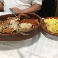 10/14/2017 tarihinde Paula S.ziyaretçi tarafından Mesón Restaurante  El Segoviano'de çekilen fotoğraf