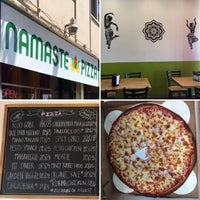 8/12/2016 tarihinde Brad K.ziyaretçi tarafından Namaste Pizza'de çekilen fotoğraf