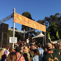 Photo taken at Hardly Strictly Bluegrass Festival - Rooster Stage - Speedway Meadow - Golden Gate Park by Brad K. on 10/5/2015