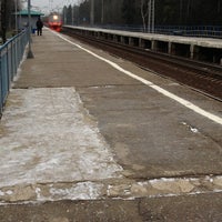 Photo taken at Ж/Д платформа 76 км by Кристина К. on 11/12/2012