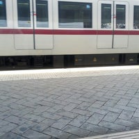 Photo taken at Stazione Magliana by Emanuele P. on 11/10/2012