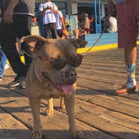 Photo taken at Boardwalk - Santa Monica Beach by # on 5/24/2021