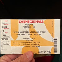 Photo taken at Carnegie Hall by Eddie H. on 2/22/2024