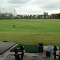 Photo taken at One O One Driving Range by nlee y. on 4/17/2013
