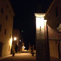 Photo taken at Borgo Vicarello di Volterra by Elena B. on 12/30/2013