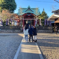 Photo taken at Tsukudo Hachiman Shrine by Tomo M. on 1/1/2021