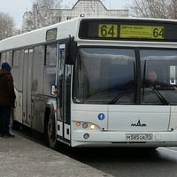 Photo taken at Автобус № 64 by Кирилл Х. on 3/3/2017