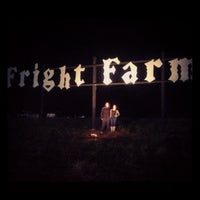 Photo taken at Fright Farm by Cory J. on 10/20/2012