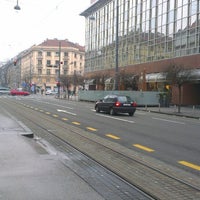 Photo taken at Tramvajska stanica Sheraton by Ana Š. on 2/15/2013