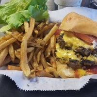 Photo taken at Gabby&amp;#39;s Burgers &amp;amp; Fries by Michael R. on 5/12/2018
