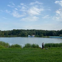 Photo taken at Большой Путяевский пруд by Mika V. on 8/29/2021