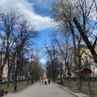 Photo taken at Гоголевский бульвар by Mika V. on 4/18/2021