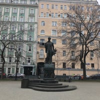 Photo taken at Sergei Yesenin Monument by Mika V. on 11/9/2019