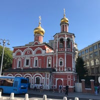 Photo taken at Храм Всех Святых на Кулишках by Mika V. on 8/11/2018