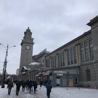 Photo taken at Kievsky Rail Terminal by Mika V. on 1/22/2017