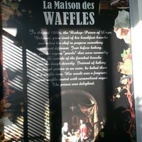 Photo taken at La Maison des Waffles by Dominik R. on 12/20/2012