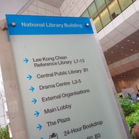 Photo taken at National Library Building by Ghost on 3/15/2015