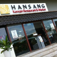 Photo taken at Hansang Korean Restaurant &amp;amp; Market by Ghost on 11/24/2012