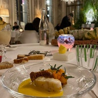 Photo taken at Restaurant Le Meurice Alain Ducasse by Saad on 11/23/2023