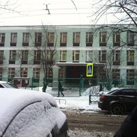 Photo taken at Школа № 1240 by Nino B. on 1/16/2013