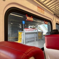 Photo taken at Stamford Transportation Center : Bus/Train (STM) Metro North &amp;amp; Amtrak by MariOh&amp;#39; on 3/8/2024