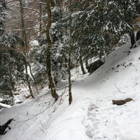 Photo taken at Gorges de l&amp;#39;Areuse by Jorge F. on 1/20/2013