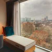 Photo taken at Hilton Frankfurt City Centre by Nm on 3/31/2022