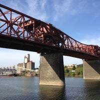 Photo taken at Broadway Bridge by Bil B. on 4/27/2013