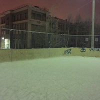 Photo taken at хоккейная коробка на Больничке by Vasyaga A. on 1/17/2015