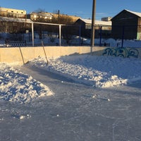 Photo taken at хоккейная коробка на Больничке by Vasyaga A. on 2/14/2015
