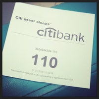 Photo taken at Citibank by Anna N. on 4/11/2013