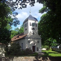 Photo taken at Dorfkirche Kladow by Frank A. on 5/23/2013