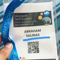 Photo taken at Microsoft Tech Summit by Abraham S. on 11/16/2016