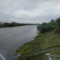 Photo taken at ж/д Мост (Тверь, р. Волга) by Alexander V. on 8/7/2018