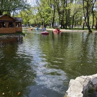 Photo taken at Озеро в парке Гагарина by Alexander V. on 5/9/2019