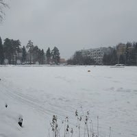 Photo taken at Озеро в 1 городке by Alexander V. on 1/3/2019