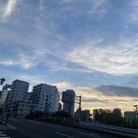 Photo taken at Etchujima Park by Rui B. on 7/24/2022