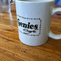 Photo taken at Genies Cafe by Courtney P. on 7/27/2018