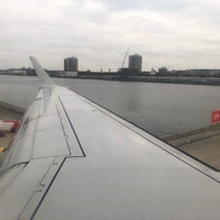 Photo taken at London City Airport (LCY) by Michal H. on 9/4/2018