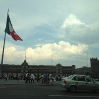 Photo taken at Plaza de la Constitución (Zócalo) by Juan Carlos F. on 5/19/2013