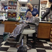 Photo taken at The Famous American Barbershop - Manassas by Karen B. on 11/11/2012