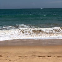 Photo taken at Tangalle Beach by Oksana D. on 2/23/2018