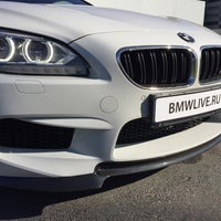 Photo taken at BMW-Center.spb.ru (tuning &amp;amp; service BMW) by Александр К. on 9/12/2015