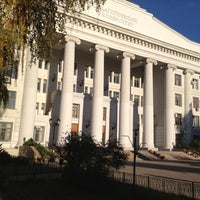 Photo taken at Главный корпус ВГСПУ by Илья Д. on 10/22/2012